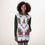 Thumbnail: Women’s Heavy Fleece Long-Sleeved Hoodie Dress