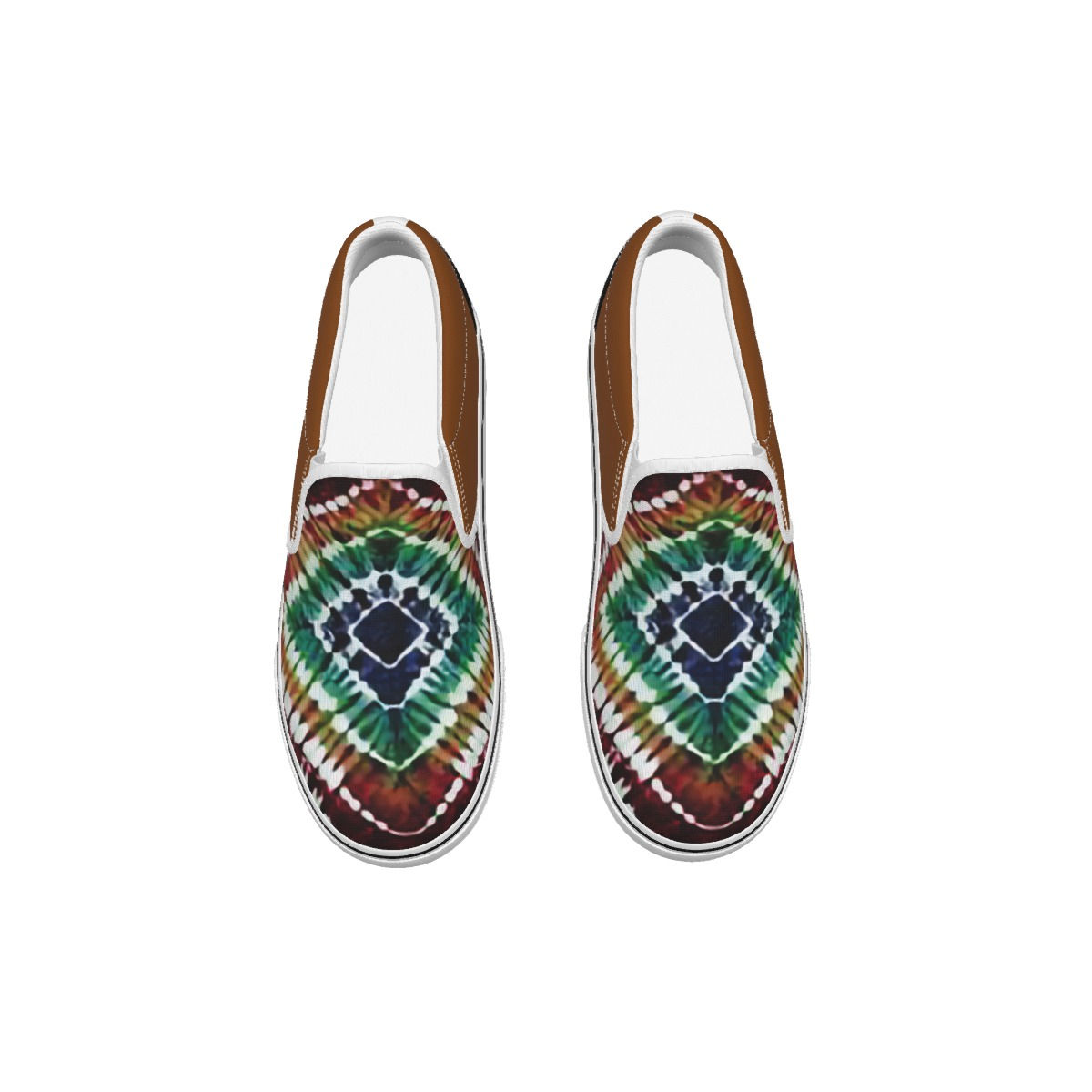 Adire Print Women's Slip On Sneakers