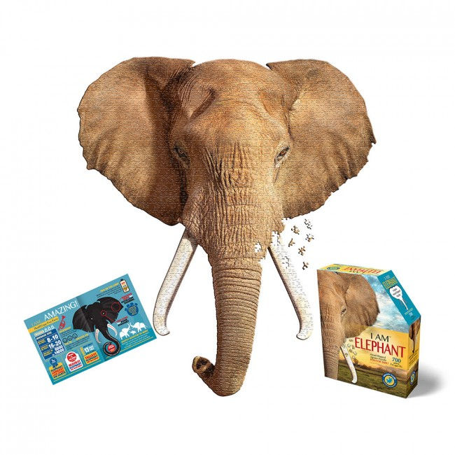 Elephant Jigsaw Puzzle 700 Piece Shaped Puzzle