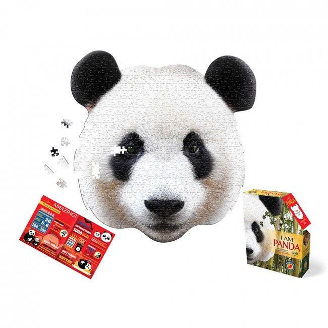 Panda Jigsaw Puzzle 550 Piece Shaped Puzzle