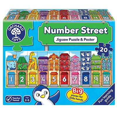 Number Street Jigsaw Puzzle