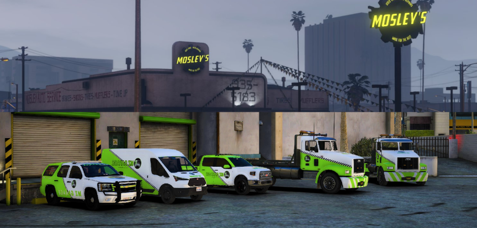 MZ GARAGE & MOSLEY : QUAND LE VERT FLIRTE AVEC LE VIOLET