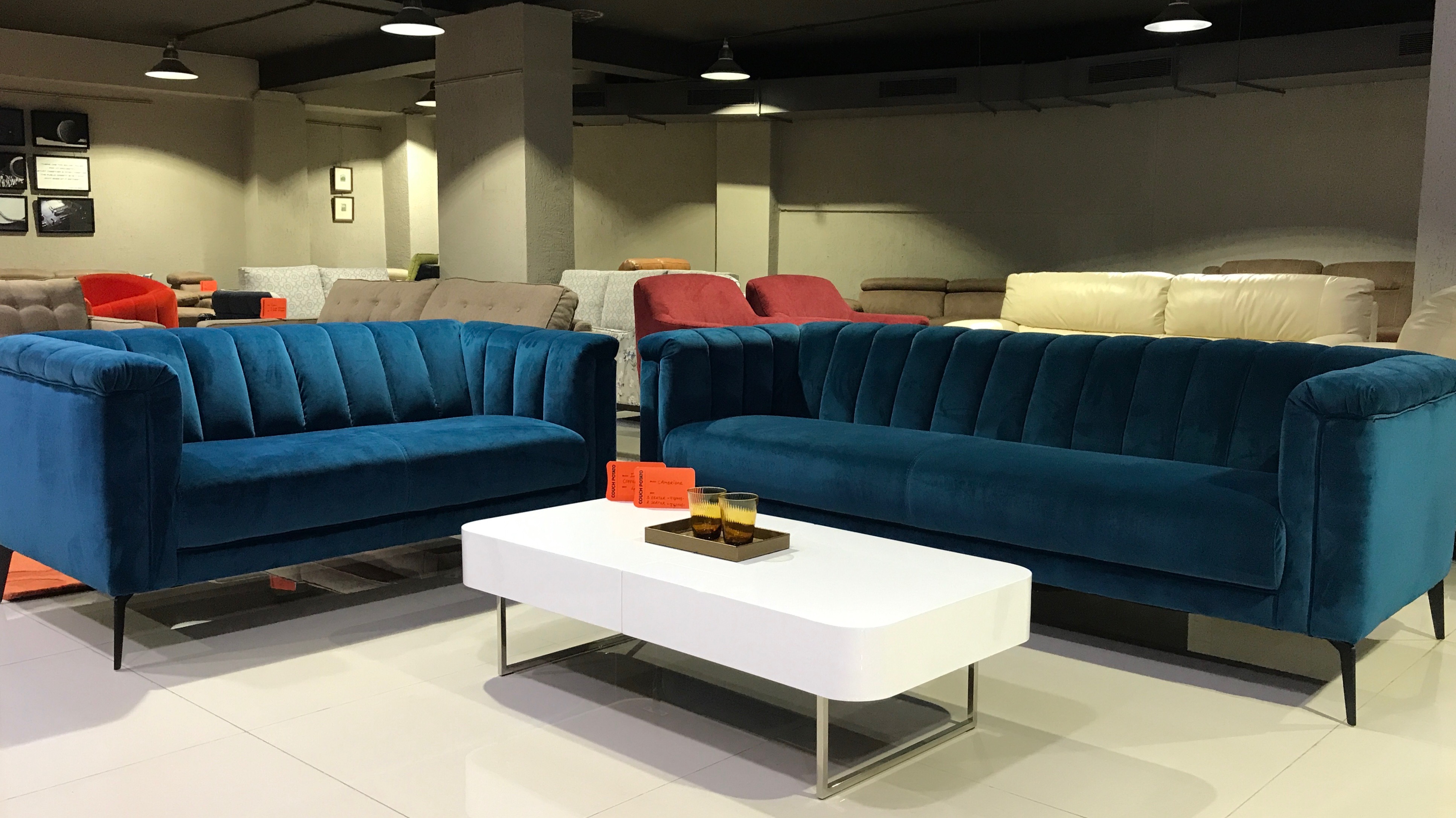 Cambridge - Fabric sofa set