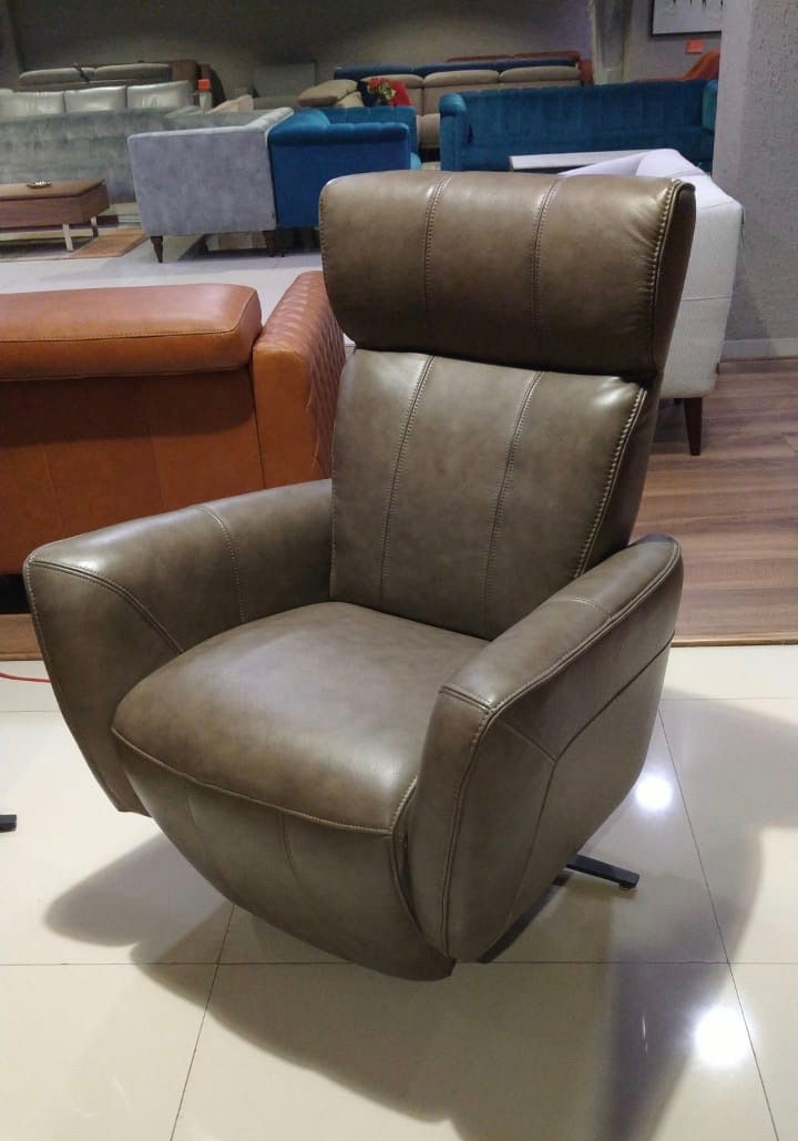 Thumbnail: Sicilly Fabric Recliner