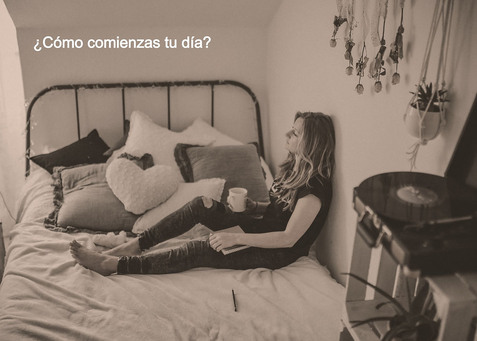 Tener un día pleno comienza desde tu rutina matutina. 