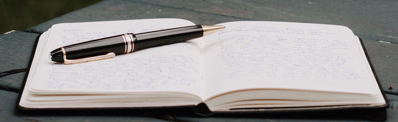 Notebook and Pen