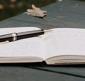 Notebook and Pen