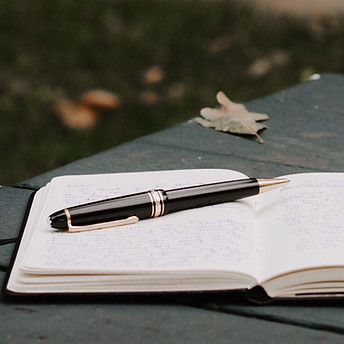 Notebook and Pen