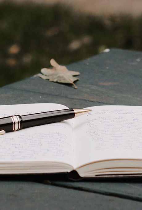 Notebook and Pen