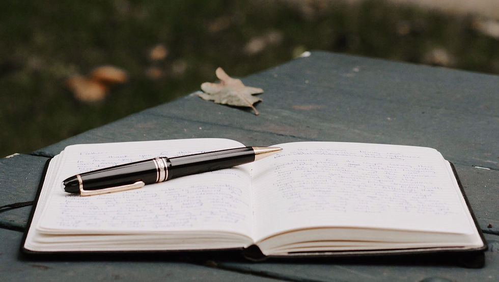 Notebook and Pen