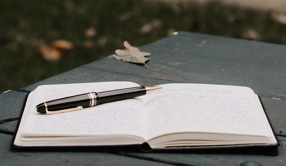 Notebook and Pen