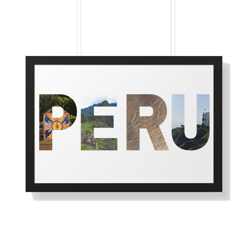 Peru Framed Wall Art