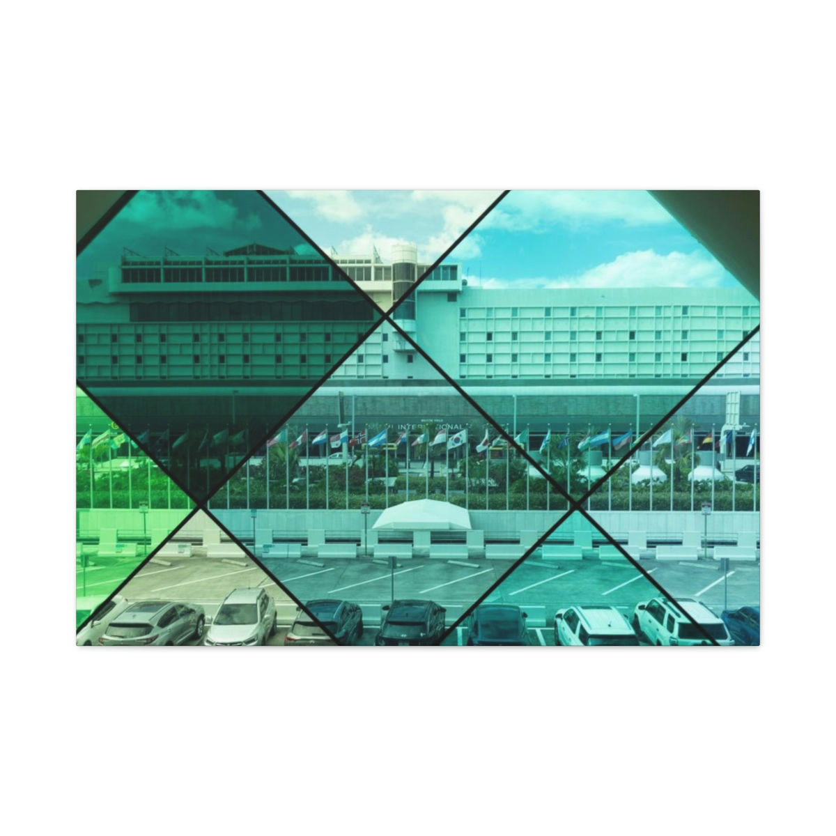 Windows to the World on Canvas Wall Art