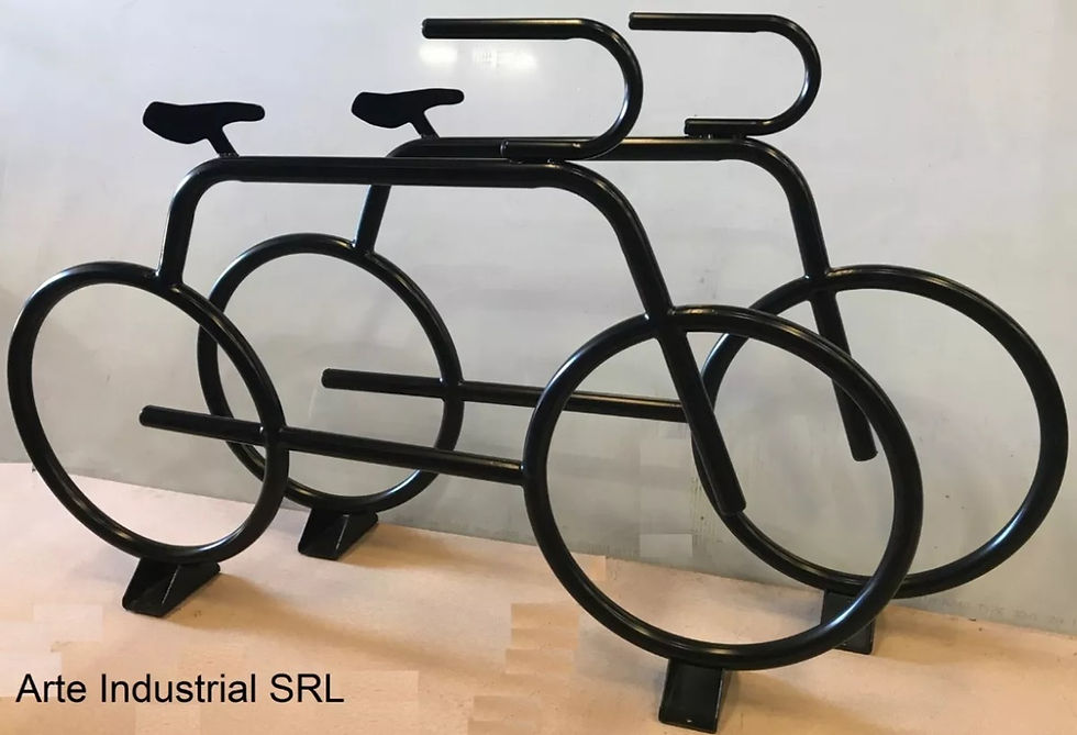 Miniatura: Estacionamiento de Diseño para Bicicletas en Via Publica