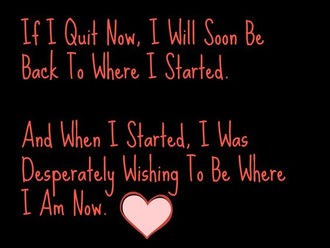 WANNA QUIT? THINK TWICE! - Motivation Monday