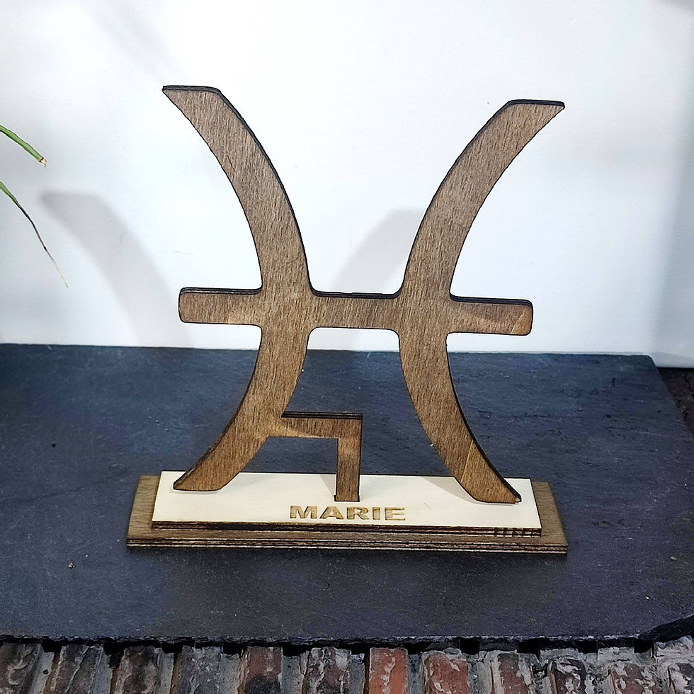 Miniature : Signes astrologiques - Déco sur socle