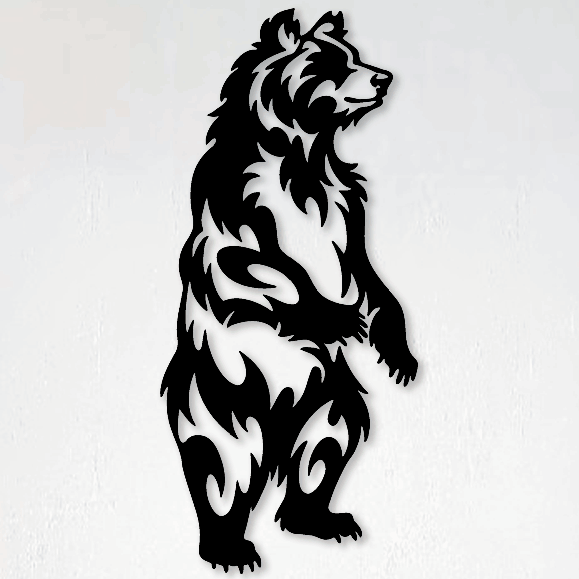 Tableau Ours Debout – Présence Majestueuse et Naturelle