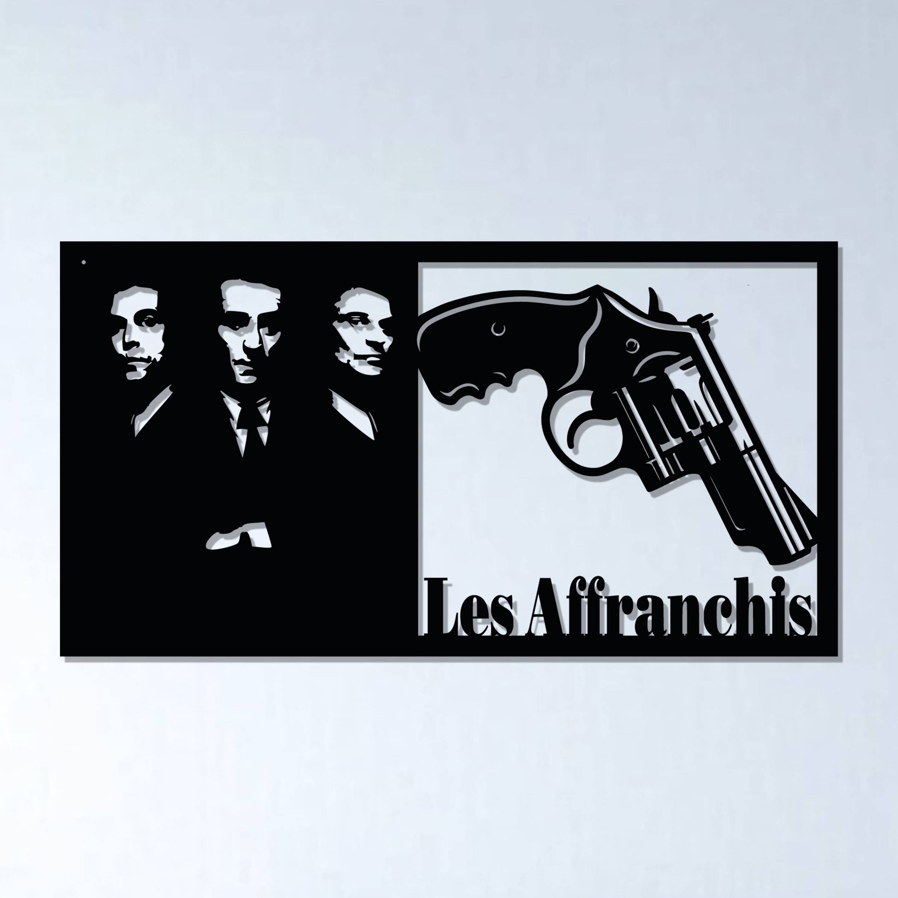 Tableau Trio Culte Les Affranchis (v2) - Intense et Authentique