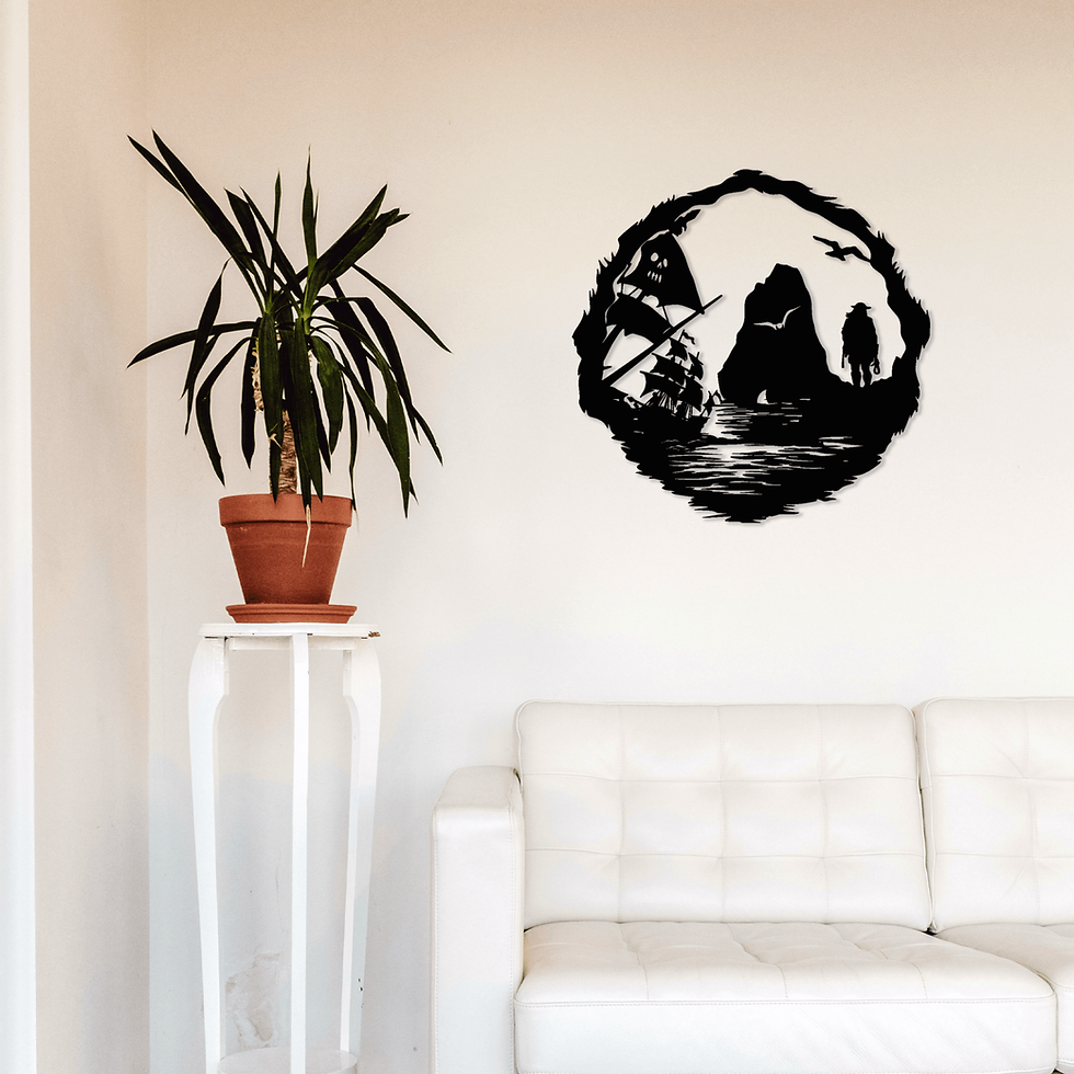 Tableau Sea of Thieves – Bateau Pirate