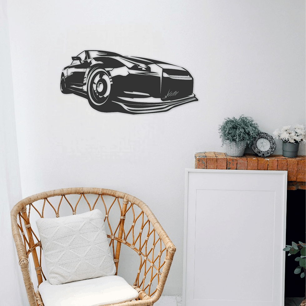 Tableau Nissan GTR – Vue 3/4 Avant