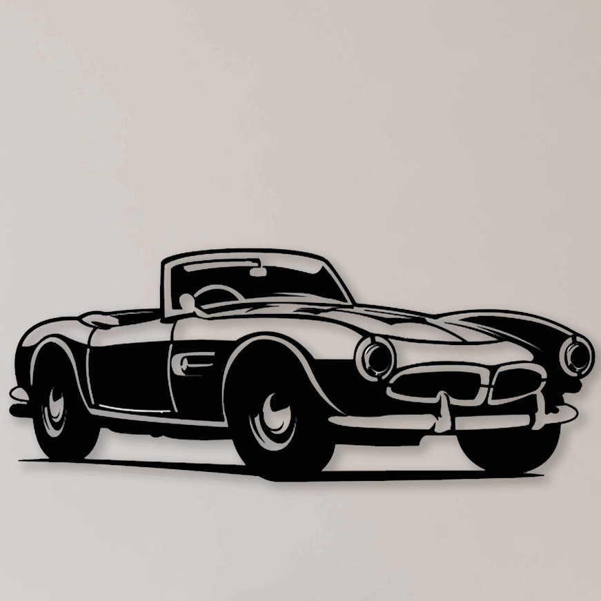 Tableau Mercedes Benz 300 SL 1960