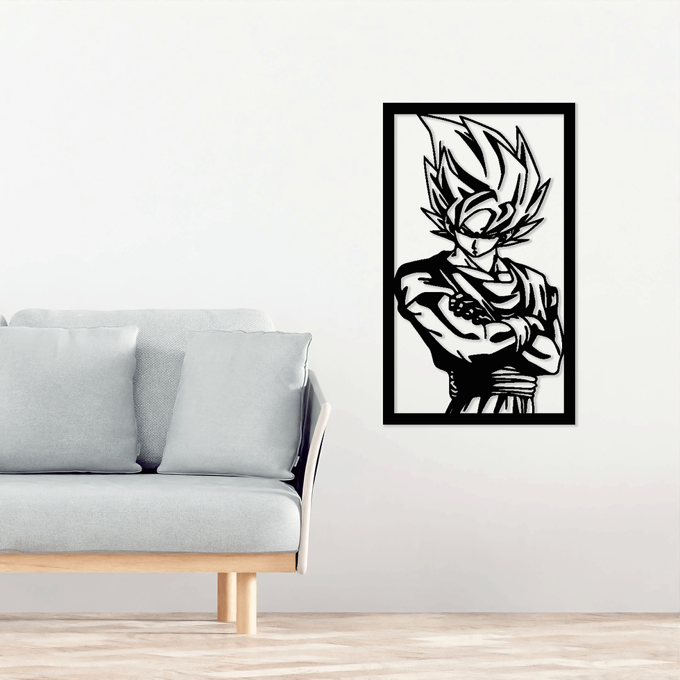 Tableau Portrait Son Goku déco