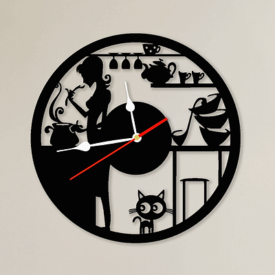 horloge murale cuisine