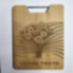 Bouquet de marguerite - Planche à découper personnalisable