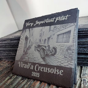 Gravure photo personnalisée sur bois ou ardoise – souvenir unique