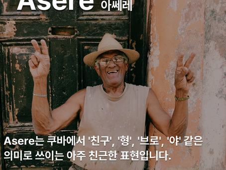 [4팀-이태린] '이게 무슨 뜻이에요' 당신이 모르는 쿠바_ 언어편