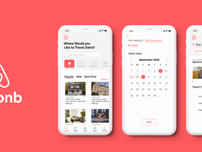 Which features make an efficient panel for the users in Airbnb Clone App?