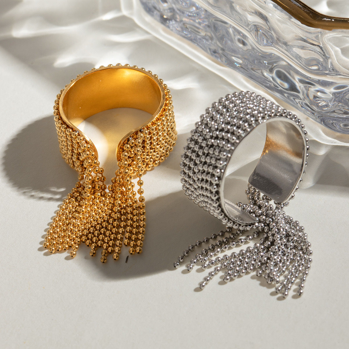 Перстень-манжета “Водоспад"