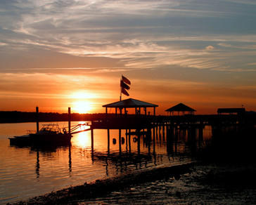 Sunset on the Maye