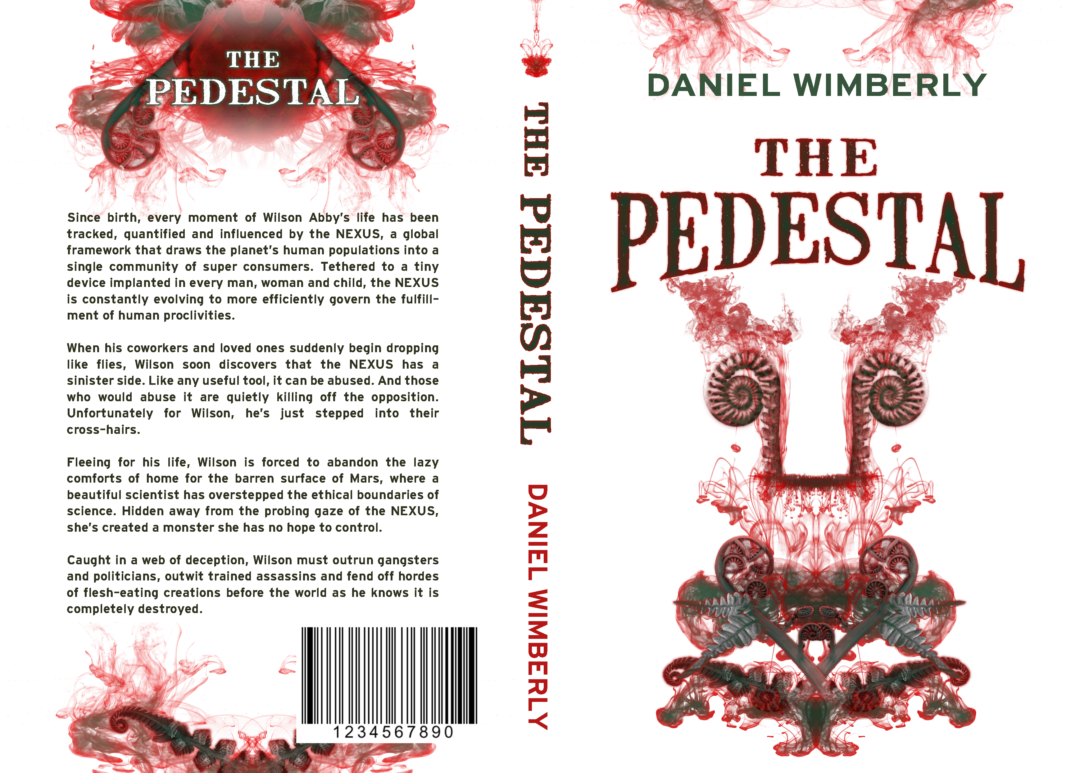 Horror Story Mock Book Cover