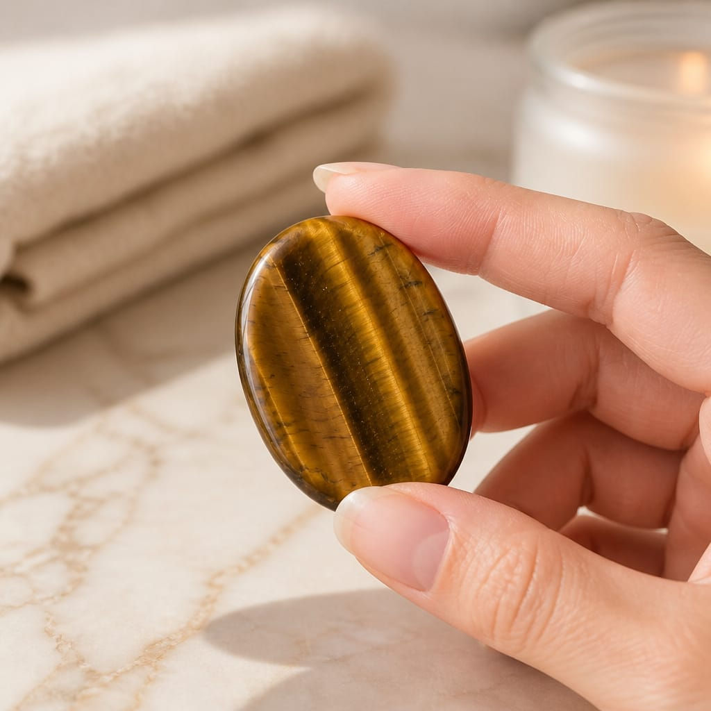 Galet Anti-Stress en Pierre Naturelle – Apaisement