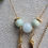 Miniature : Collier Amazonite & Doré