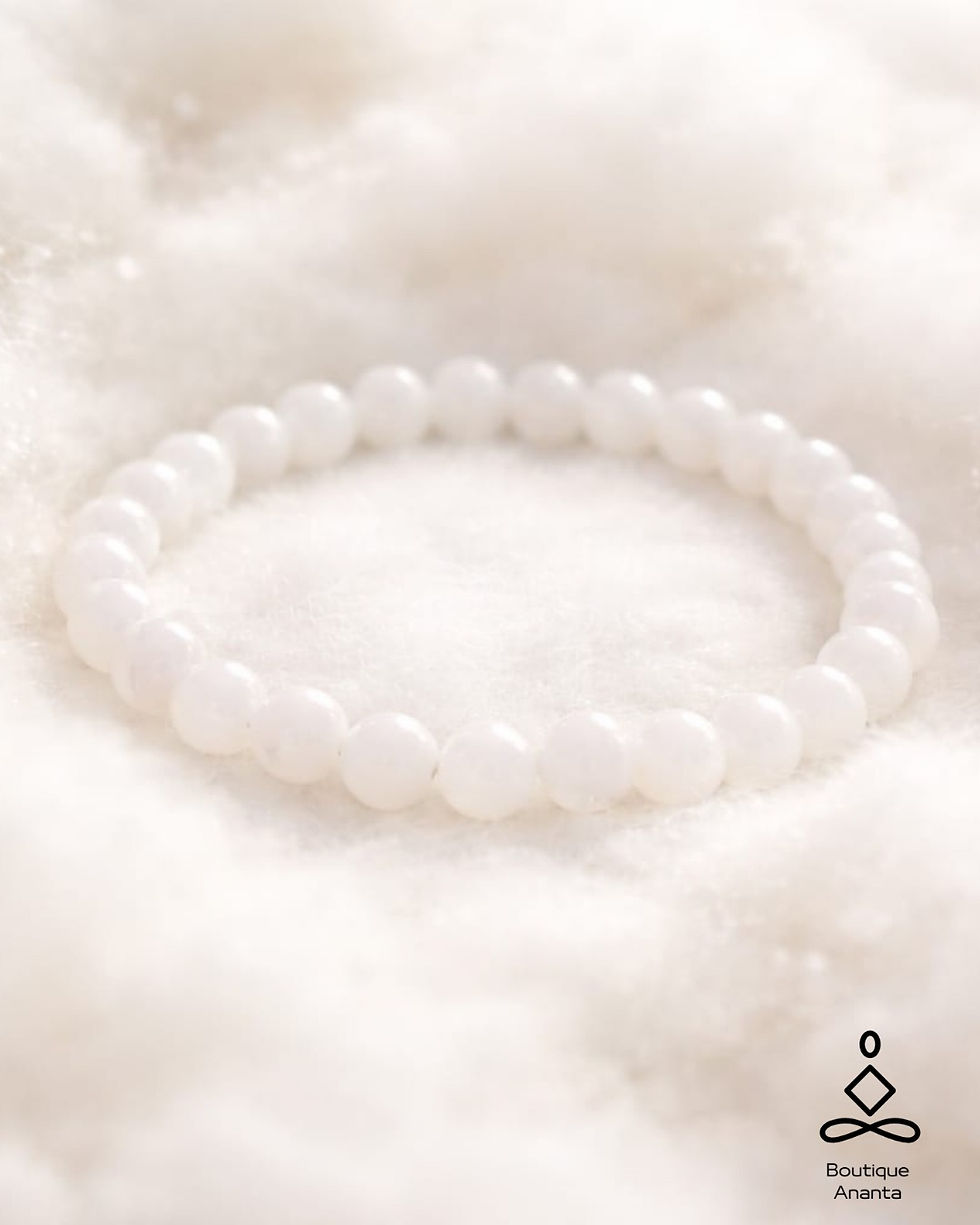 Miniature : bracelet pierre de lune moonstone lithothérapie, pierre intuition féminin, pierre de lune naturelle fait main, bijou moonston
