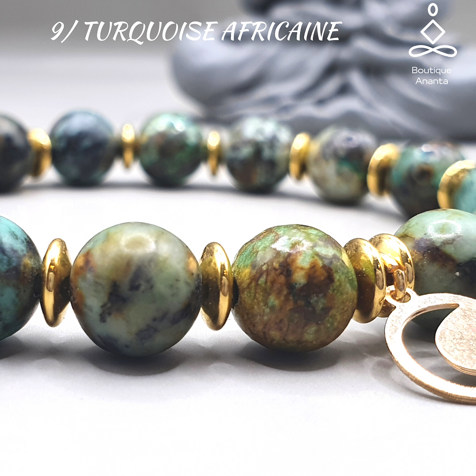 Miniature : bijoux bracelets pierre naturelle en laiton doré ou argenté