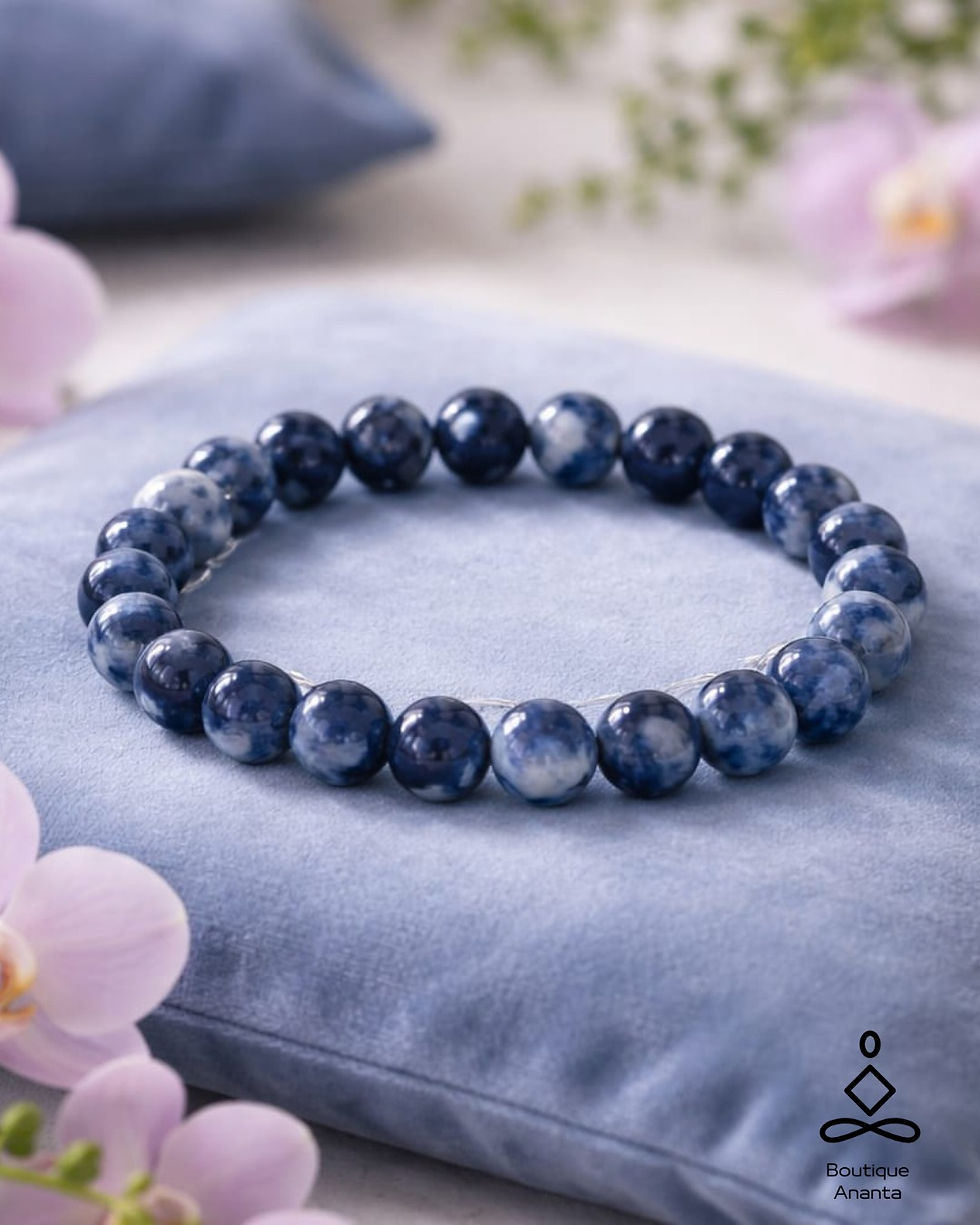 Miniature : Sodlite bracelet pierres naturelles Albi Ananta