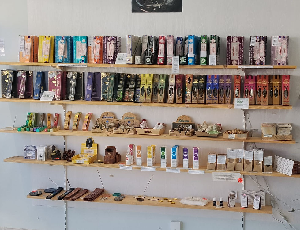Rayon d'encens de la Boutique Ananta à Saint Juéry.