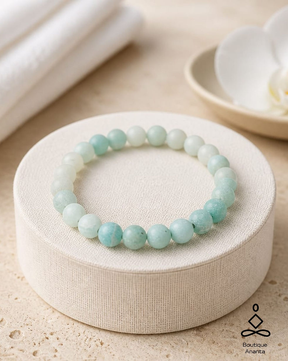 Miniature : Amazonite bracelet pierres naturelles Albi Ananta