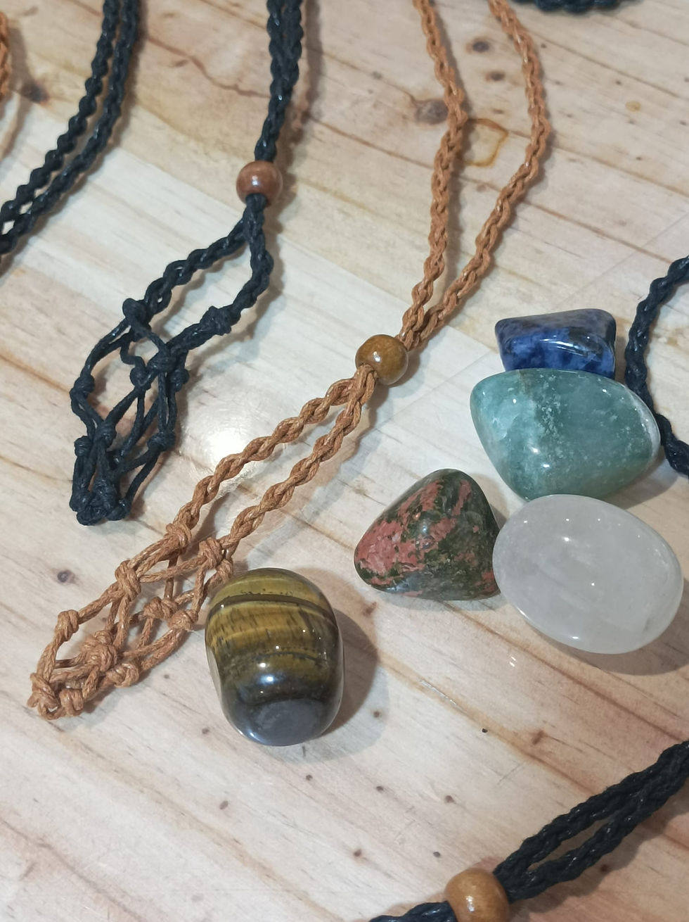 Miniature : Collier filet pour pierres roulées
