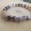 Miniature : bijou bracelet en pierre naturelle agate du Botswana