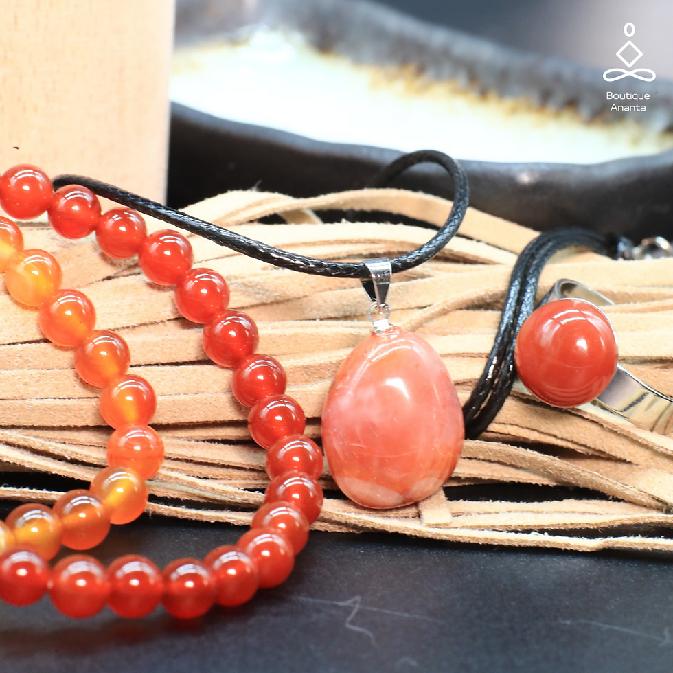 Miniature : Cornaline bracelet pierres naturelles Albi Ananta
