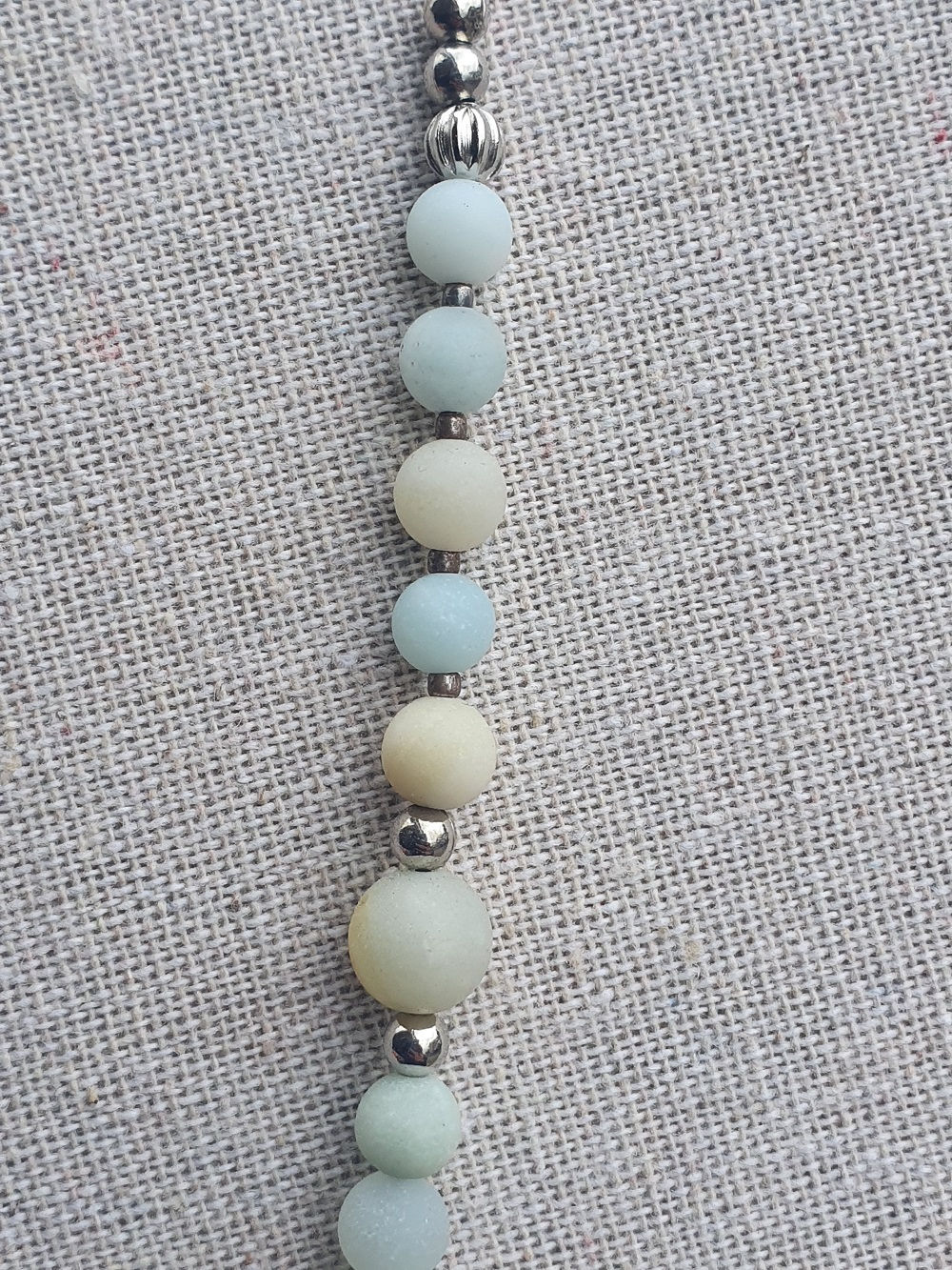 Collier soleil doré Amazonite