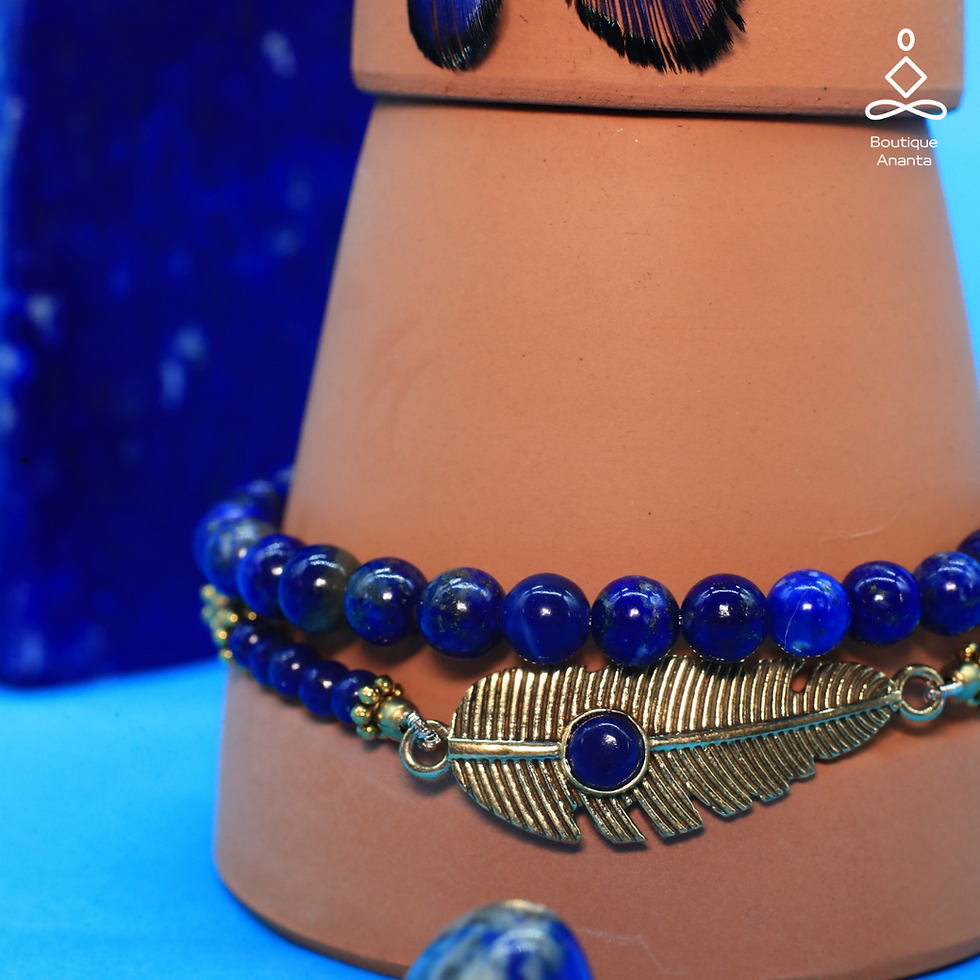 Miniature : bijoux bracelet pierre naturelle lapis lazuli
