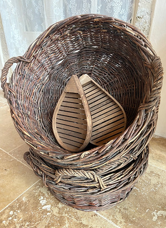 Vintage apple baskets
