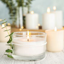 A range of beautiful candles from La Maison Loucou