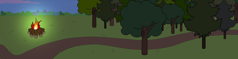 Evening Campfire Background