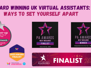 Award Winning UK Virtual Assistants: Ways to Set Yourself Apart